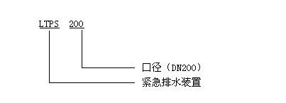 紧急排水装置型号